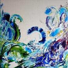 AUFRUHR 70x70cm 2013