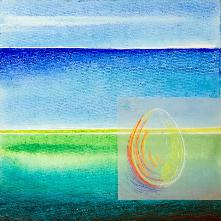 EI an Leinwand Acryl+Pastell 40x0cm 2006