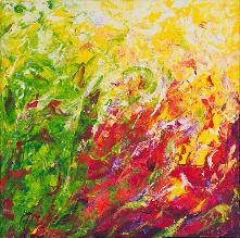 Sonneneruption 50x50cm 2012