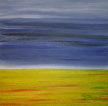Landschaft70kmh 60x60cm 2008