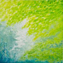 Im Reich der Wassernixe 100x100cm 2009