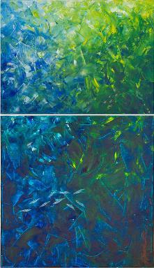 Ozean Diptychon 2004